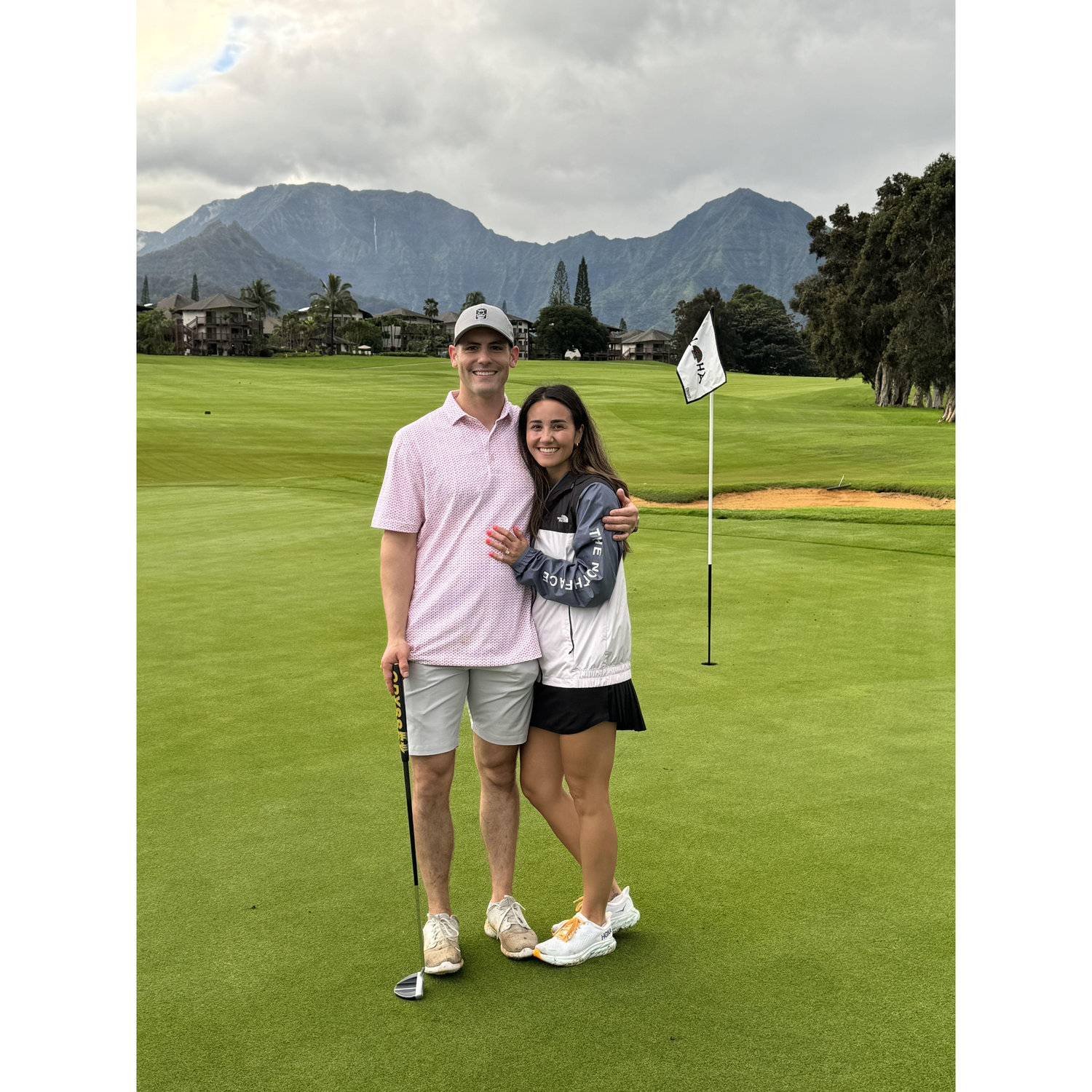 Golfing fiances!!