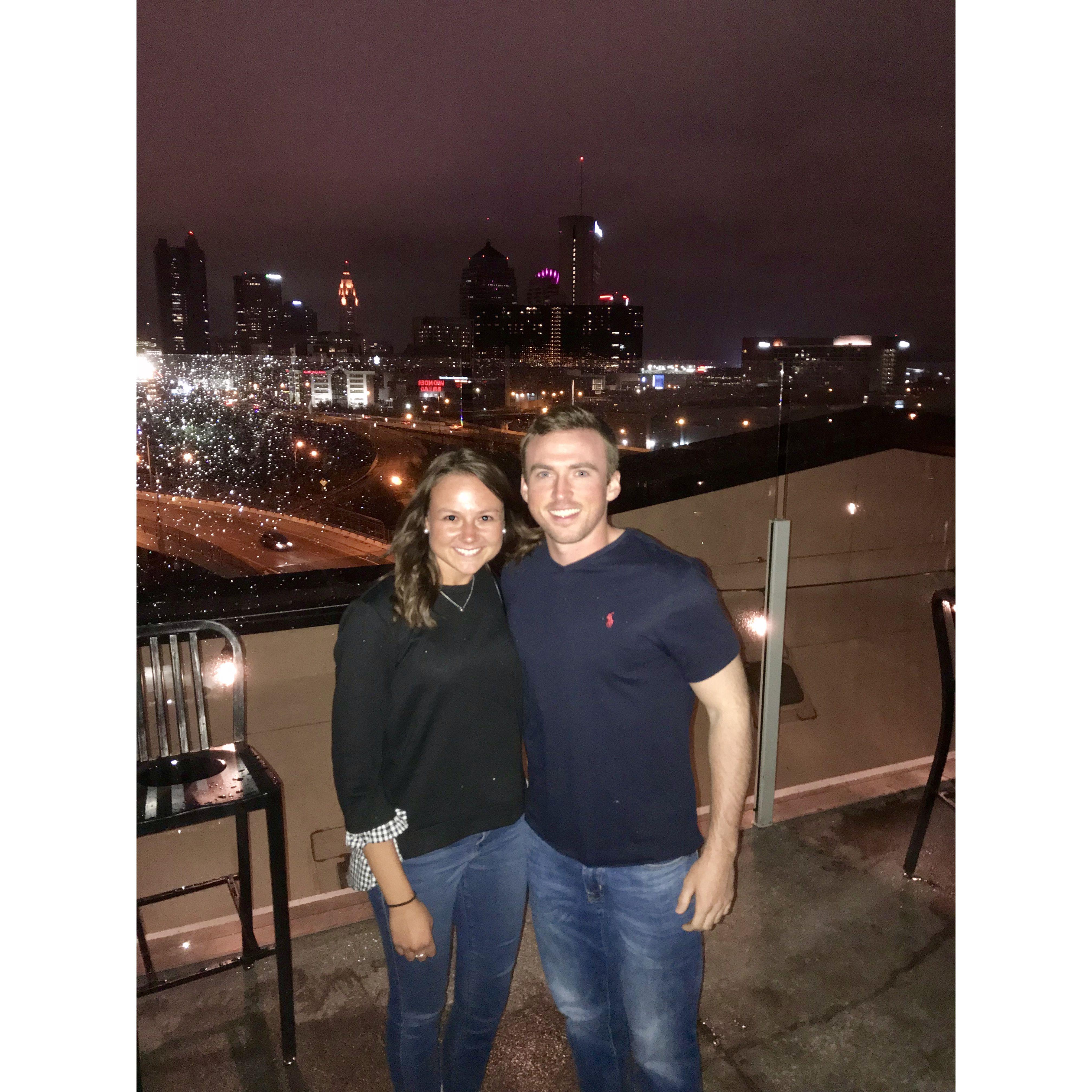 This was our first picture together!