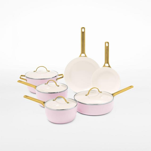 GreenPan ™ Reserve Blush 10-Piece Non-Stick Cookware Set