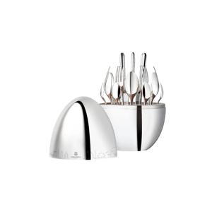 Christofle Silver-Plated 24-Piece Flatware Set