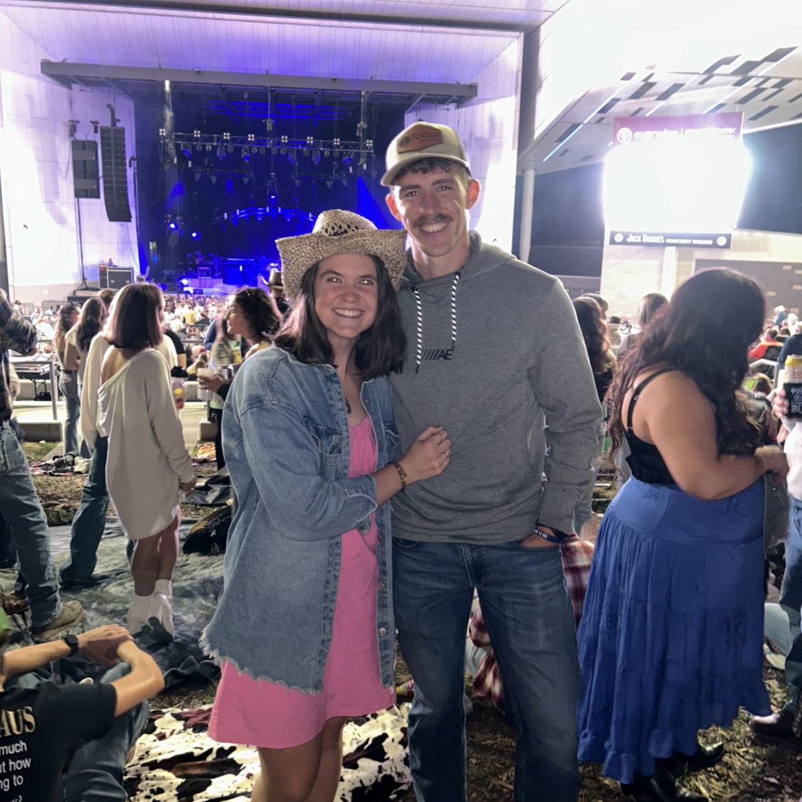 Isaac and Morgan go to to the Billy Currington concert together!