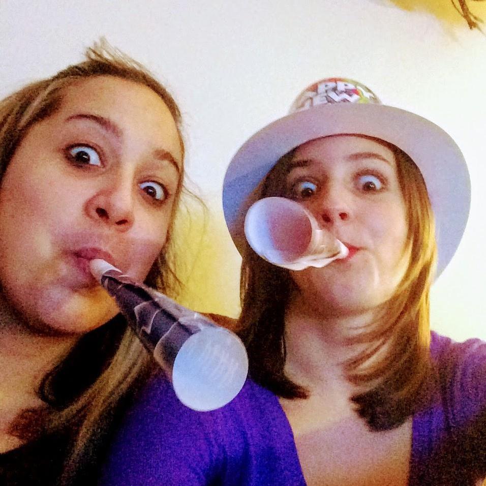 A picture's worth a thousand words, so here's a thousand word description of the bride and maid of honor's friendship