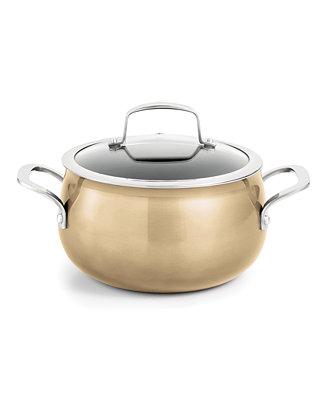 3-Qt. Soup Pot with Lid, Gold