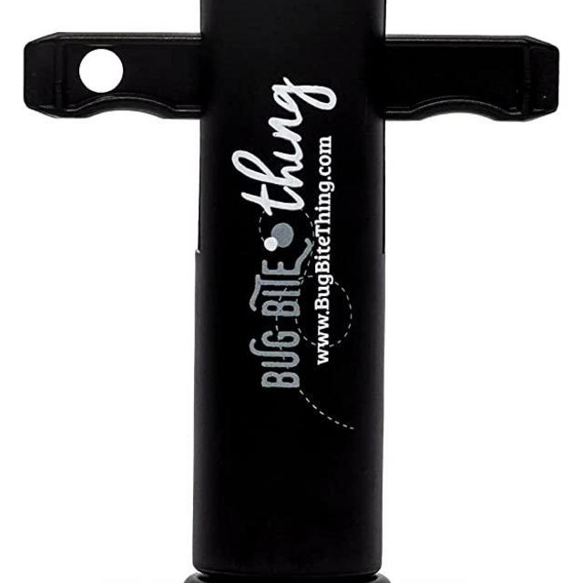 Bug Bite Thing Suction Tool, Poison Remover - Bug Bites and Bee/Wasp Stings, Natural Insect Bite Relief- Black/Single