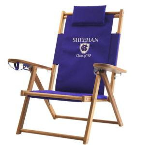 Holy Cross Logo Beach Chair
