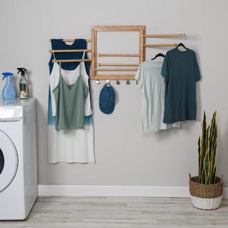 Wall-Mounted Swivel Drying Rack