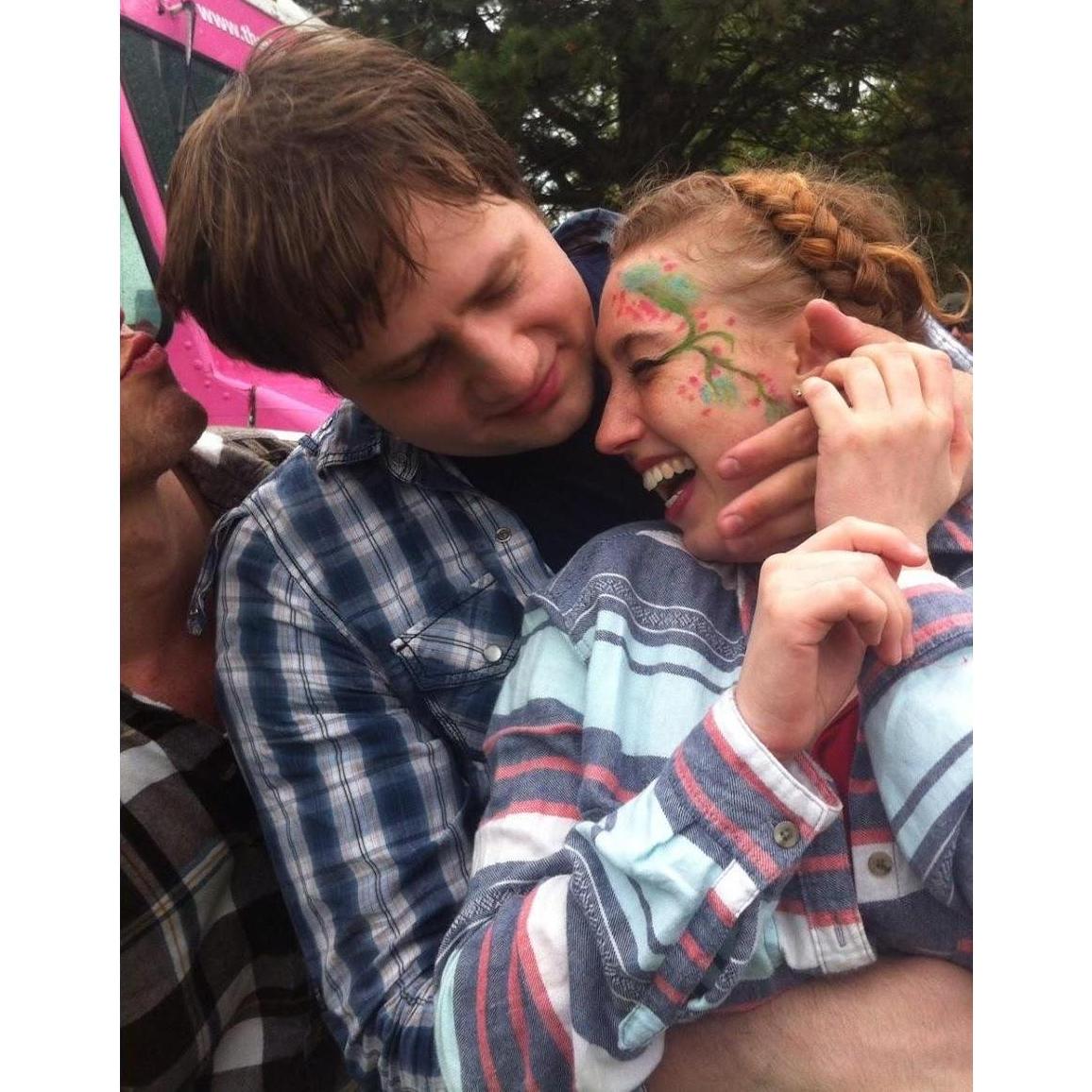 First picture as a couple. Credit: Amelia Bell, of course.