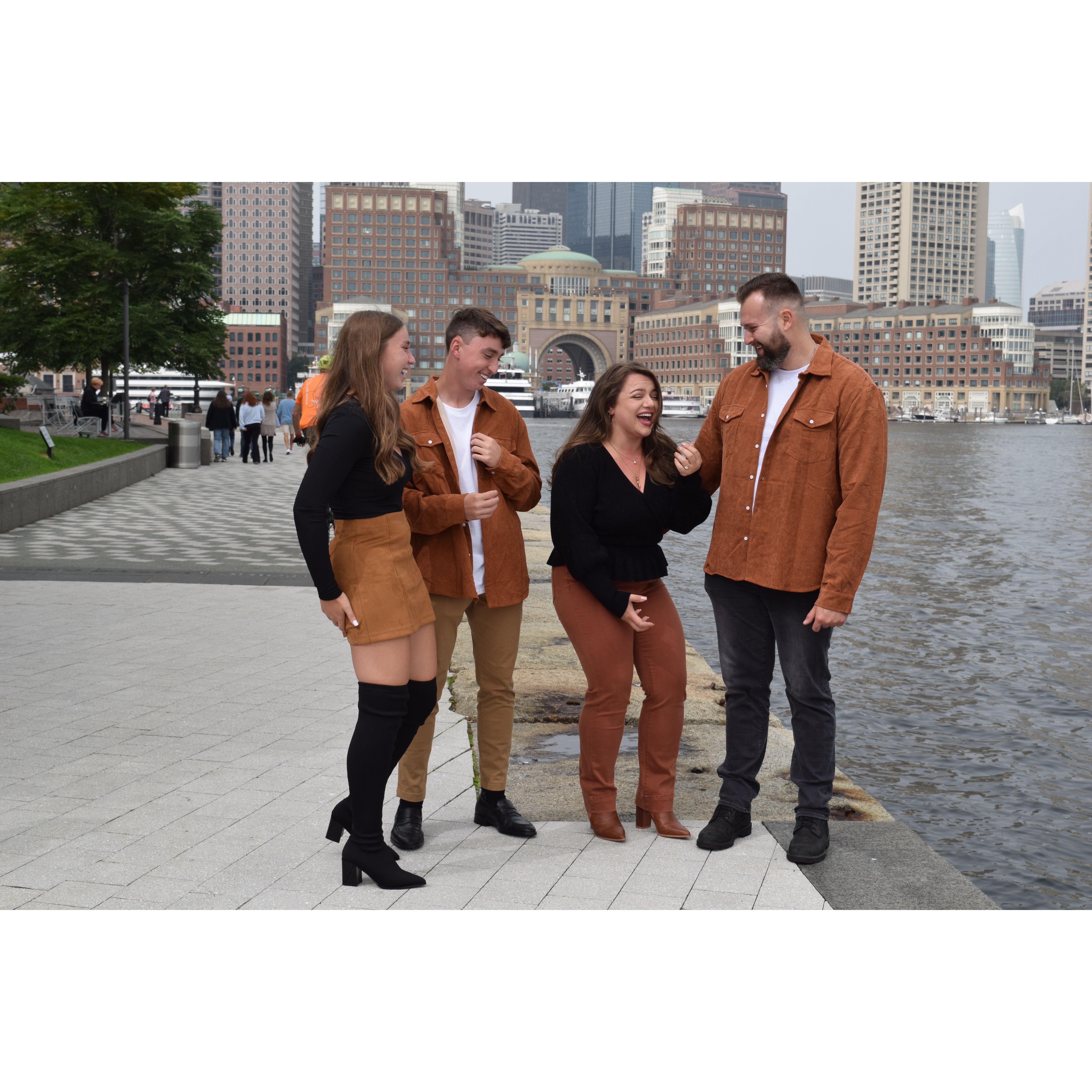 Family Photos, Boston Seaport ~ October 2023