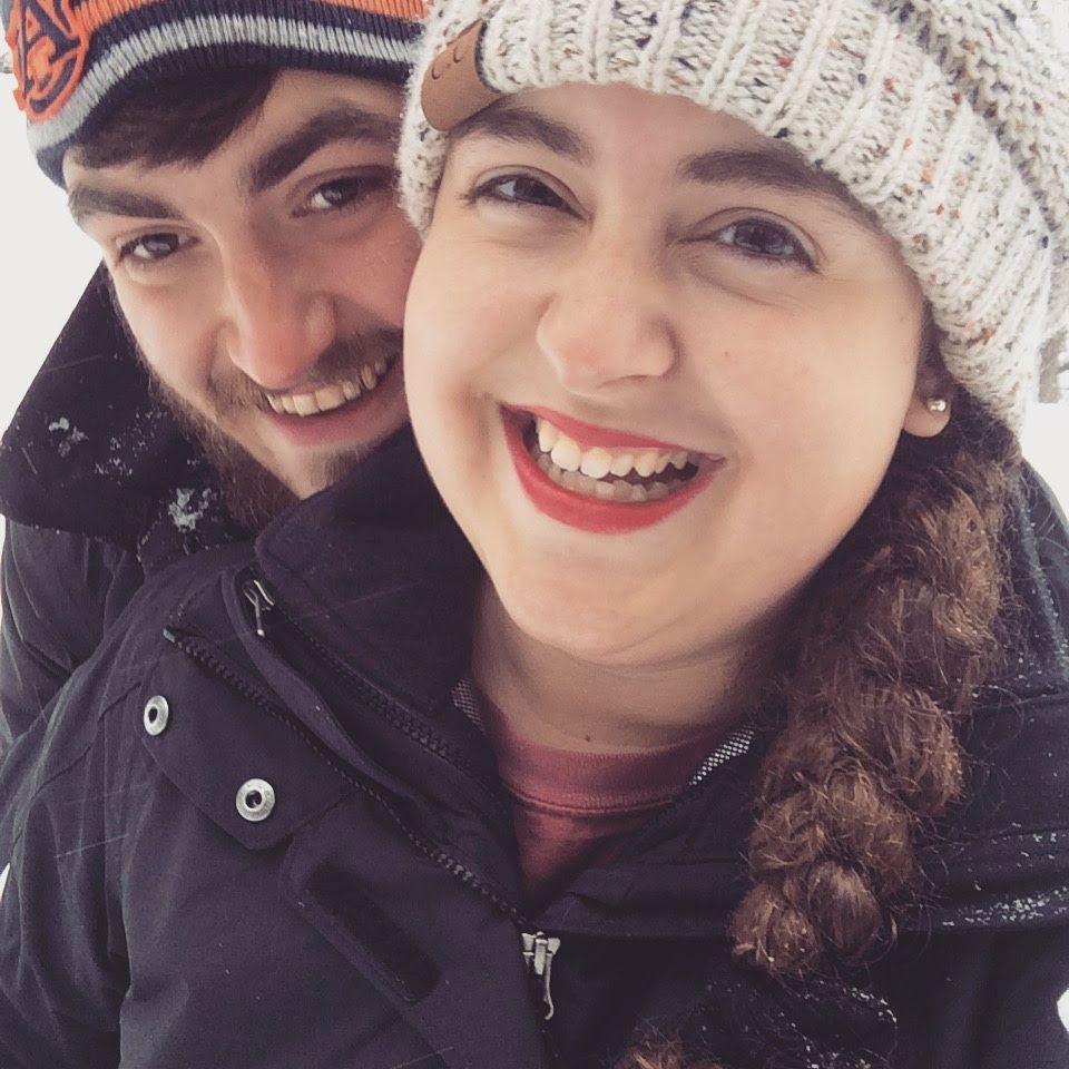 Going through the Rockies on a snowy Sunday