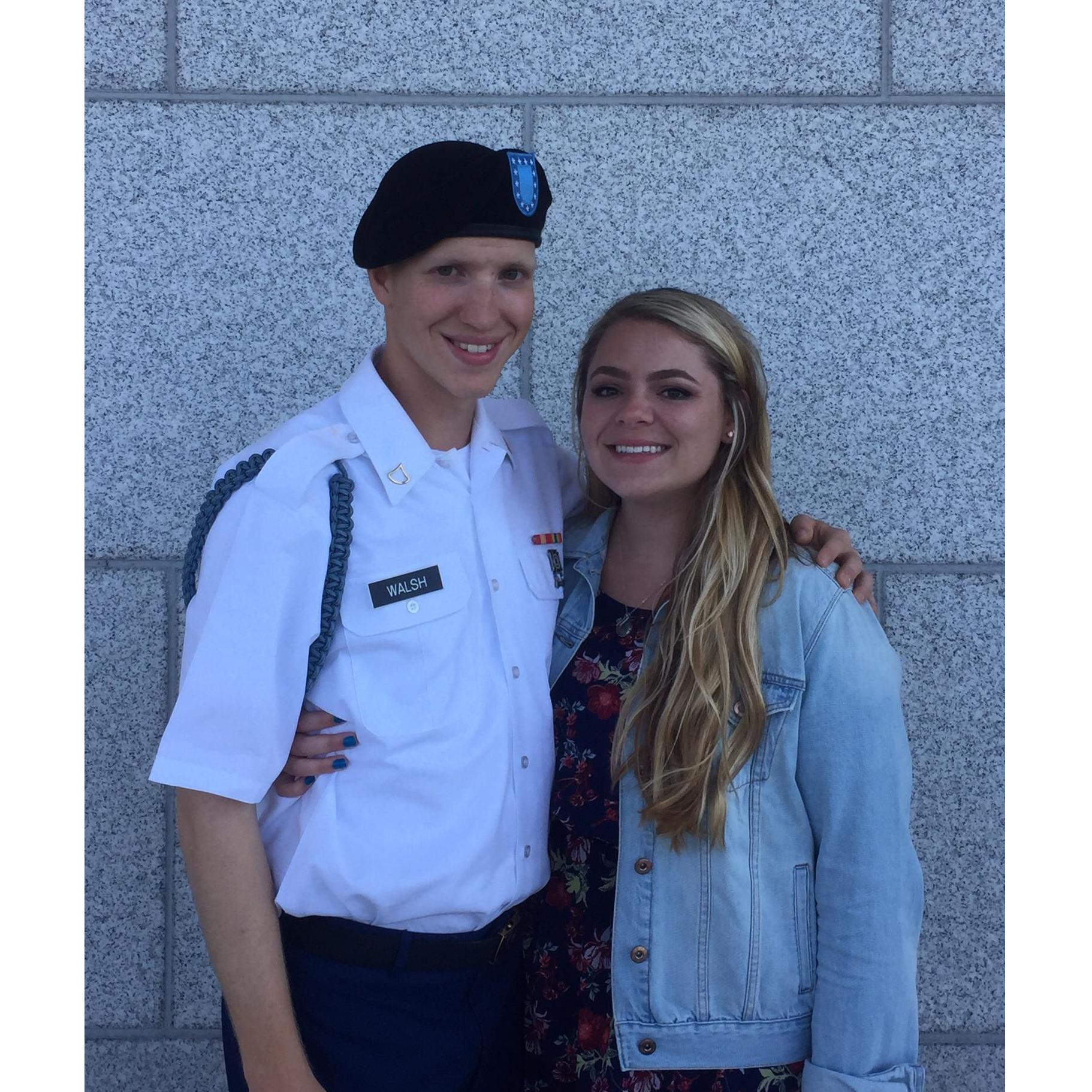 Graduation from basic training