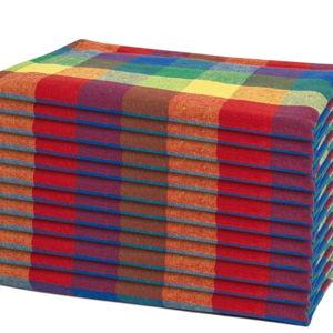 Plaid Dinner Napkins - Multicolor