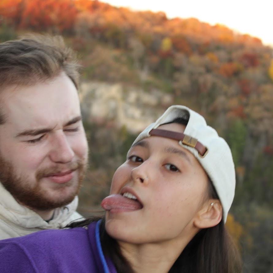 Fall hike at White Water State Park (not pictured sebastian and jack)