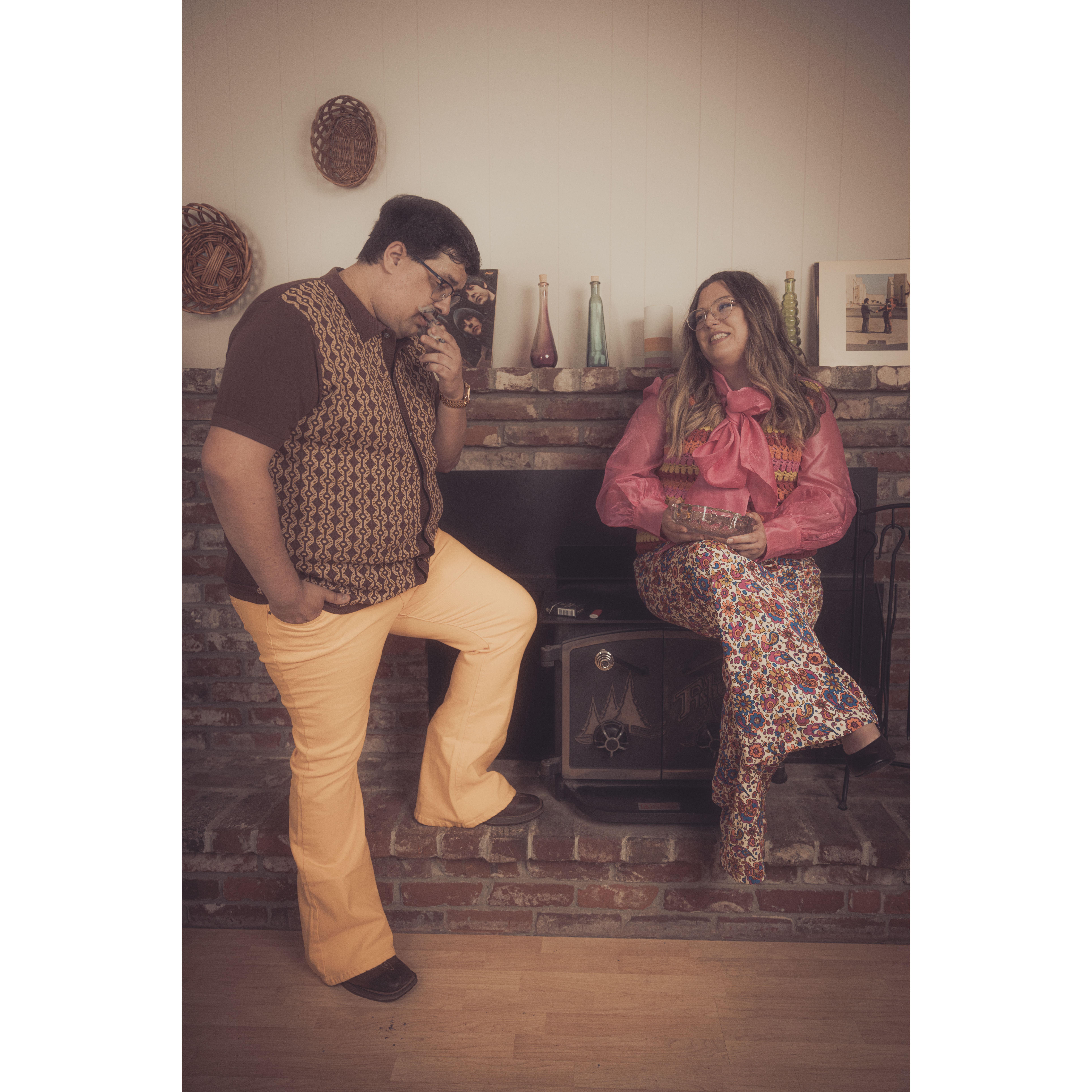 From our 70s photo shoot featuring our actual house and furniture!  PC: Travis Cook