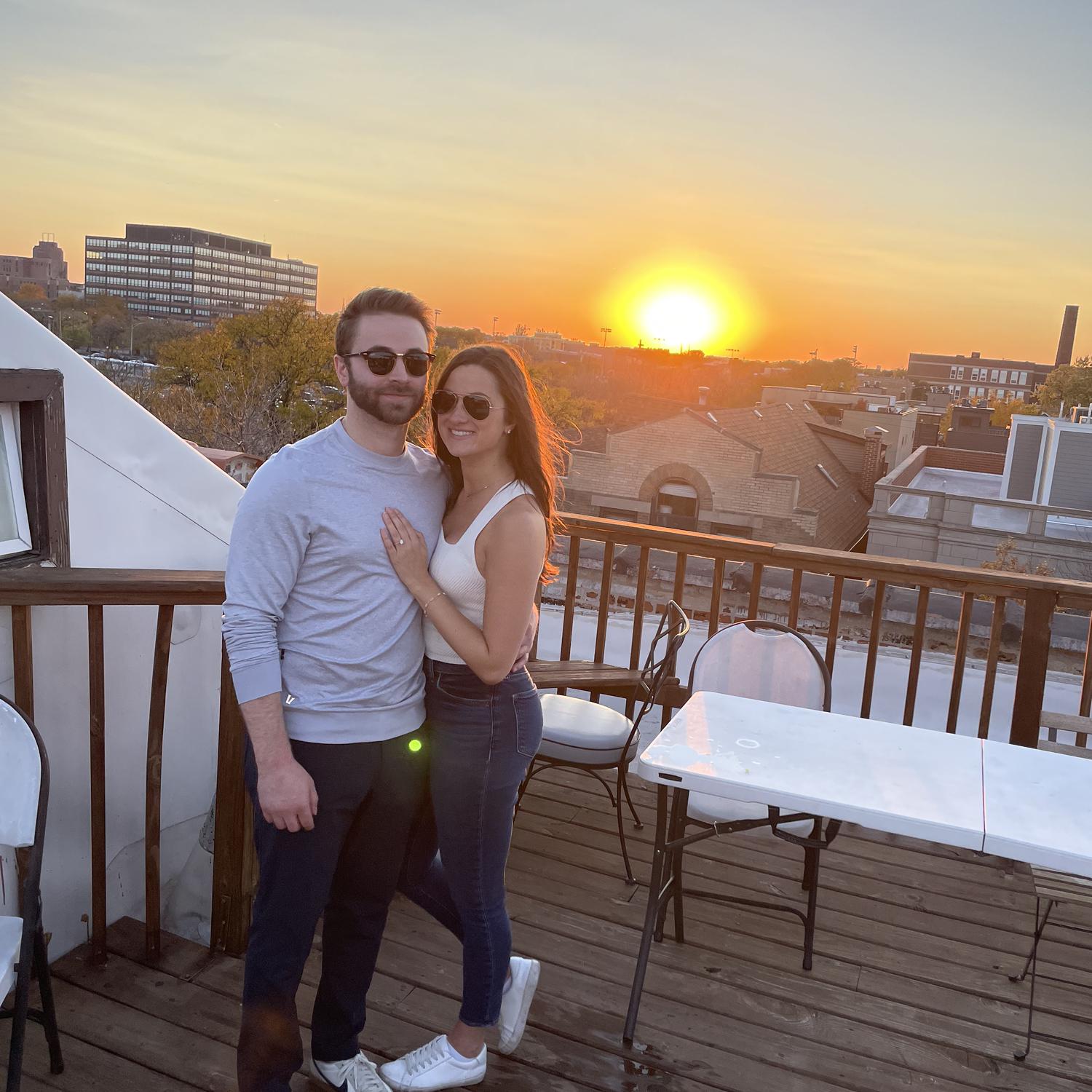 Summer Chicago rooftop, nothing better!