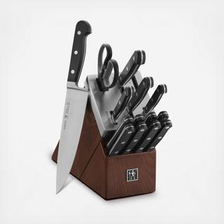 Classic 15-Piece Self-Sharpening Knife Block Set