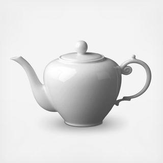 Aegean White Teapot
