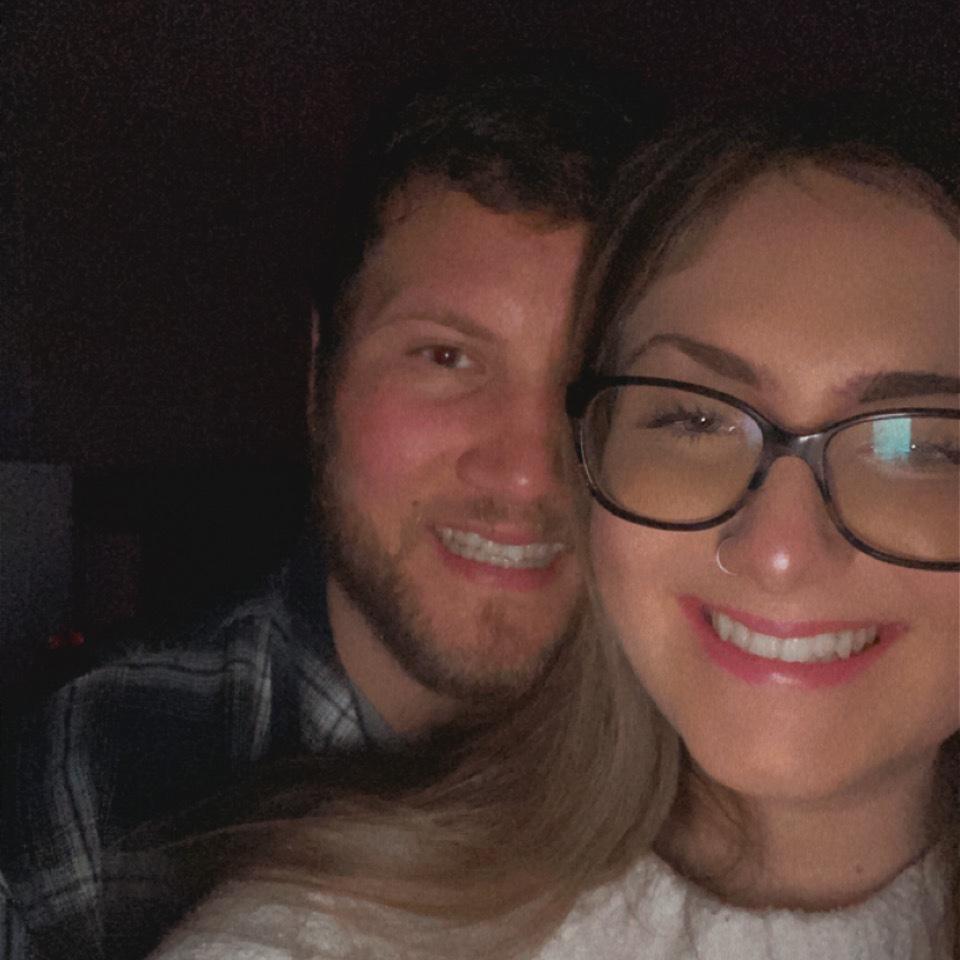 Our first Valentine’s Day together