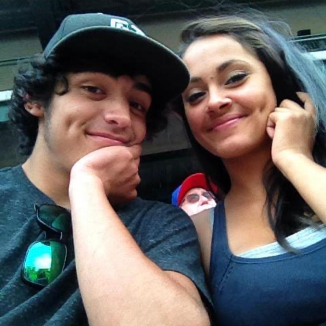 Another oldy! A baseball game we went to during one of our high school summers