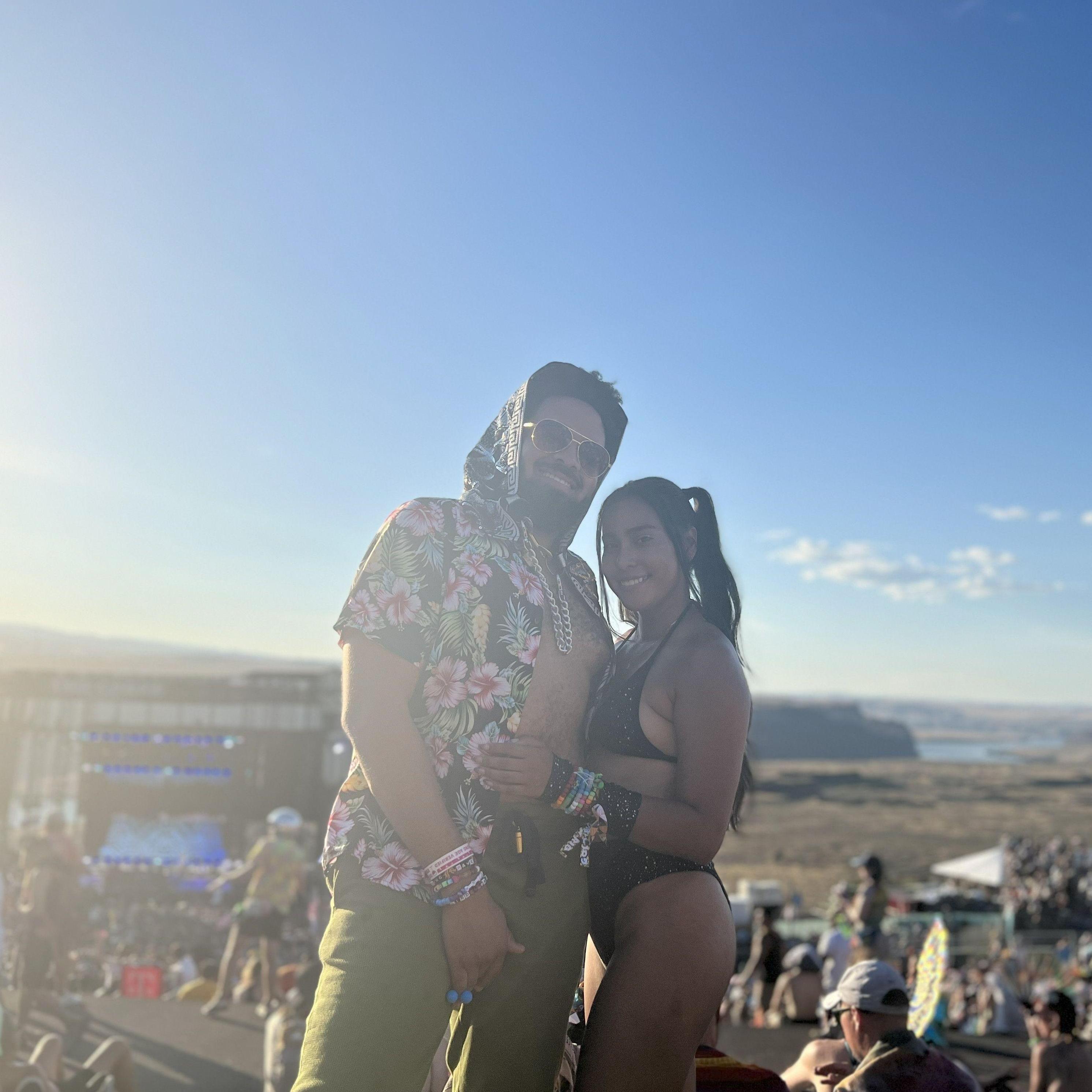 2022: First time at the Gorge Amphitheatre, WA