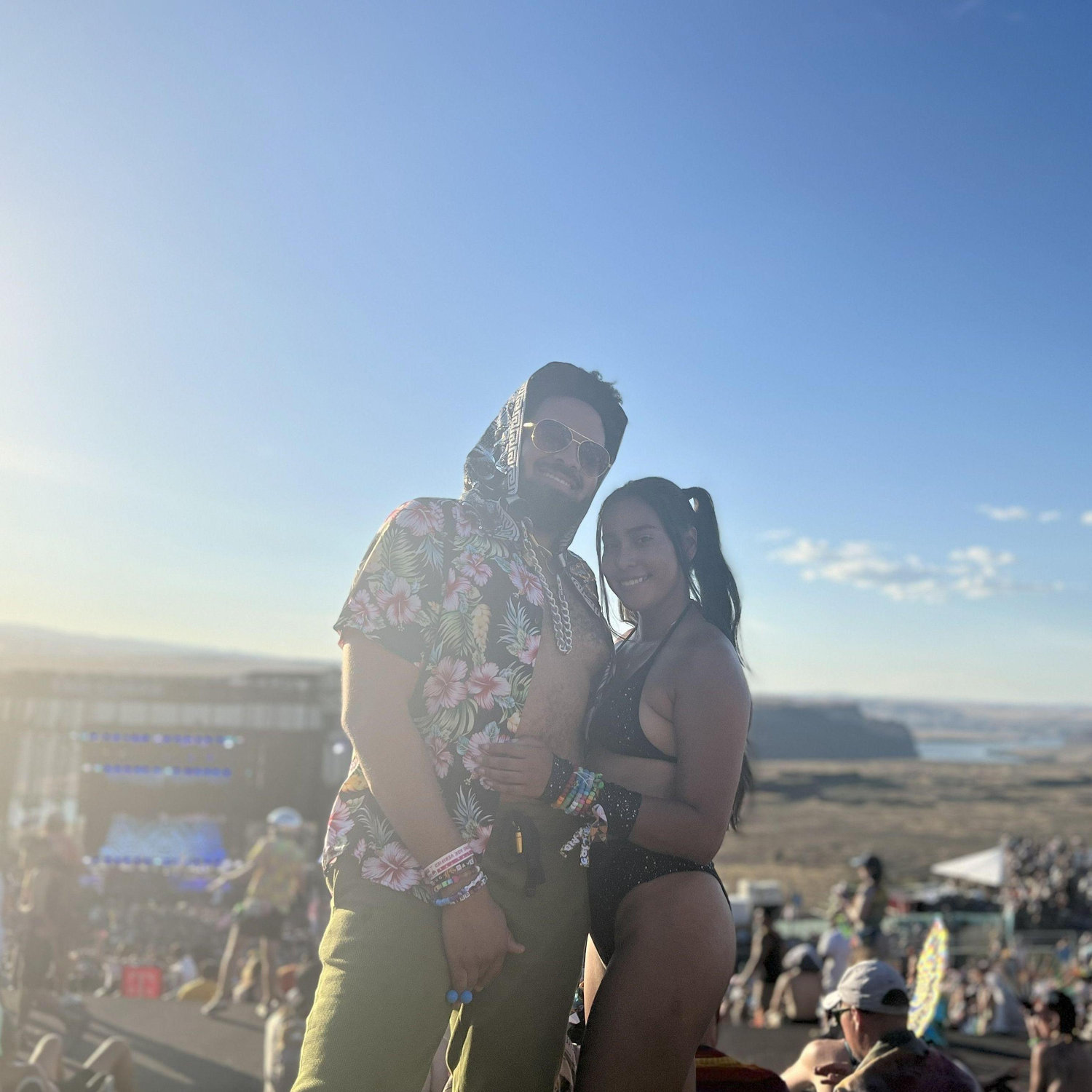 2022: First time at the Gorge Amphitheatre, WA