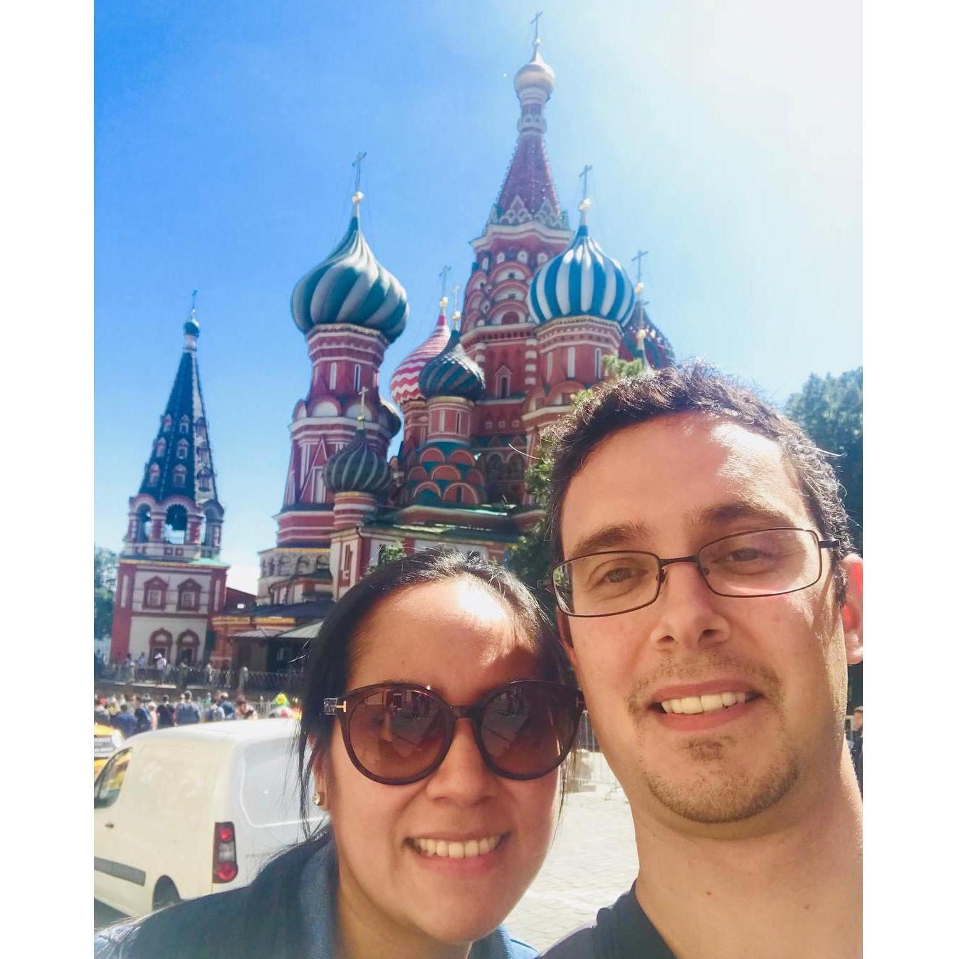 We flew over 24 hours to cheer Peru during the 2018 World Cup!!!