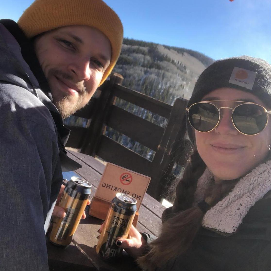 at the top of Breckenridge, CO