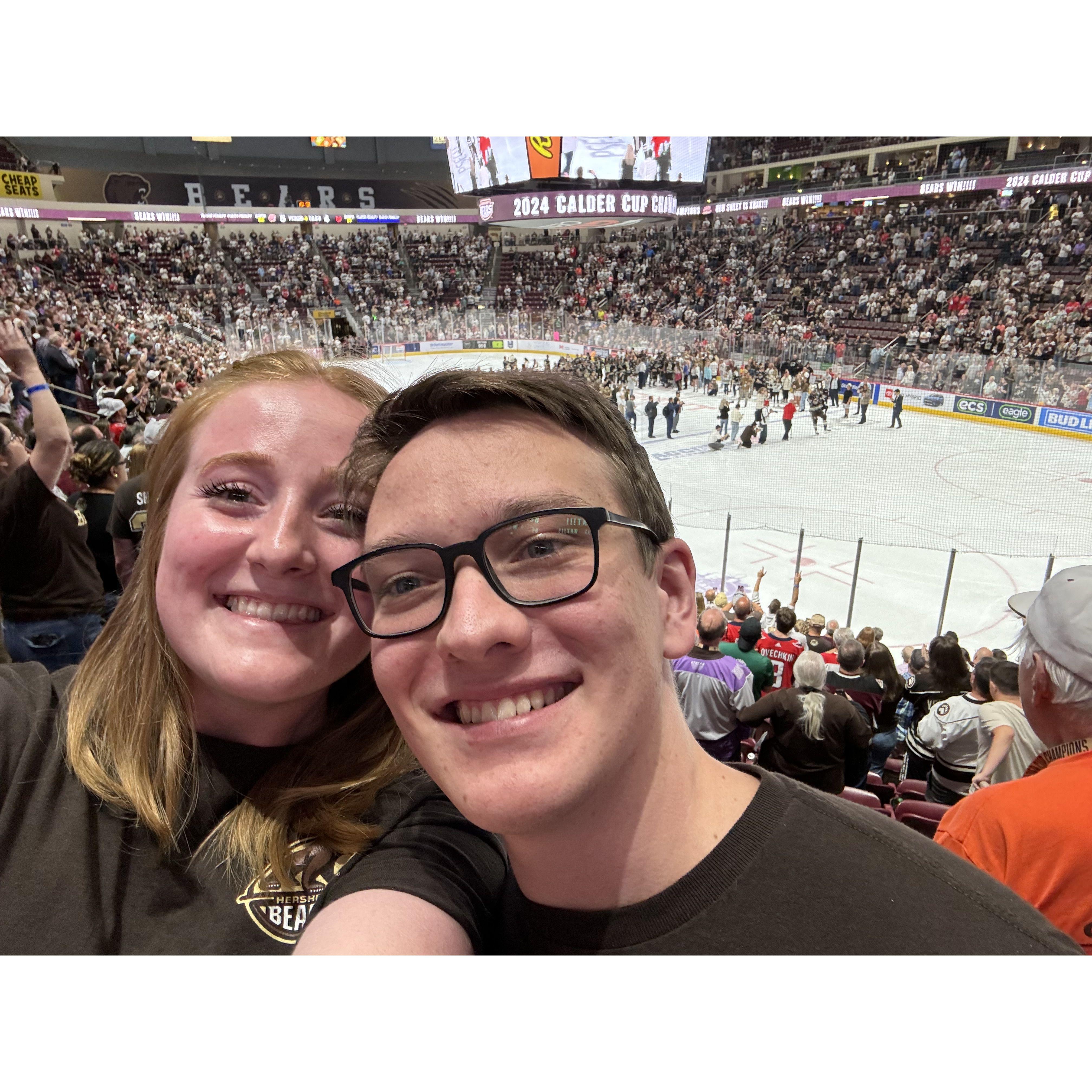 We love the Hershey Bears!