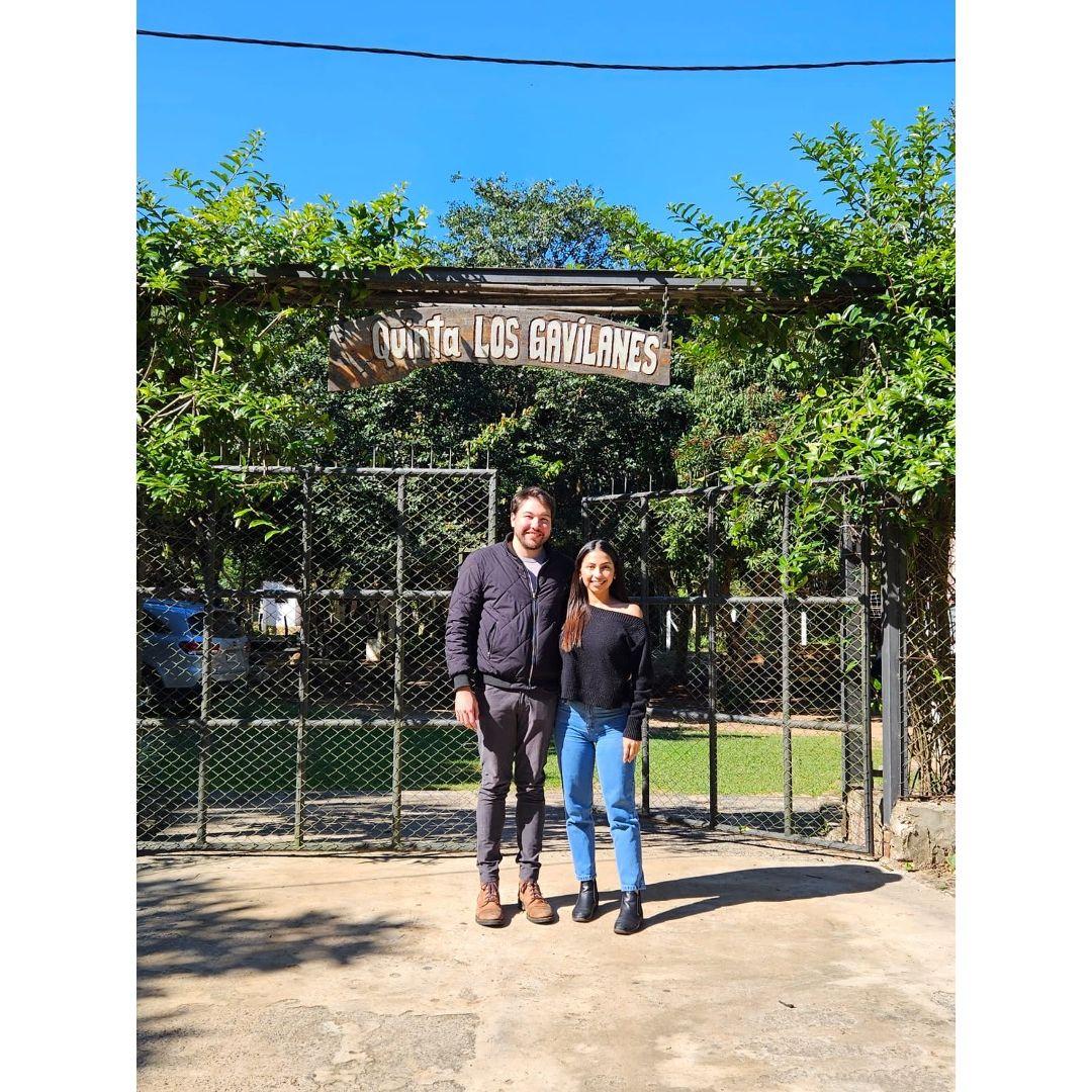 We visited Ceci's country house in Paraguay "Quinta Los Gavilanes"