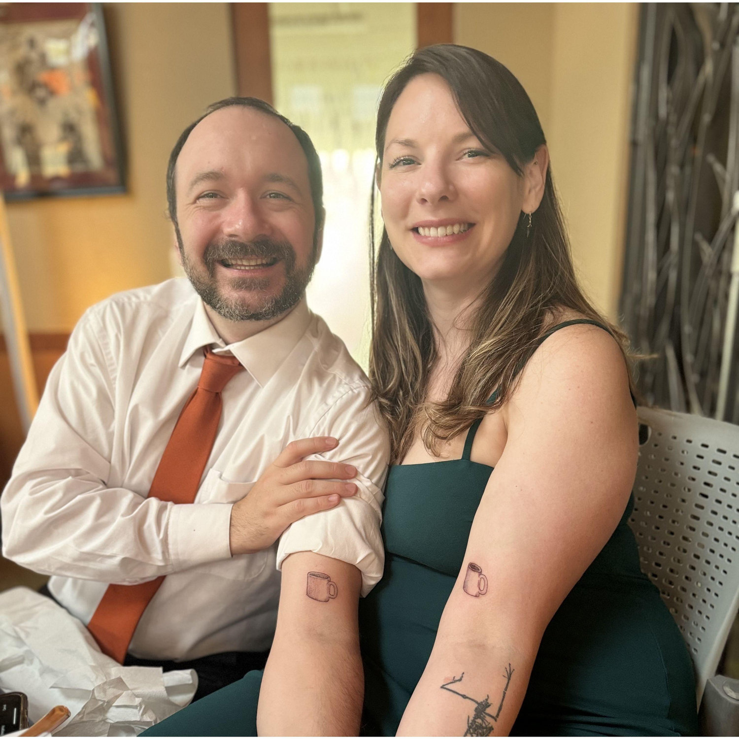 Matching tattoos