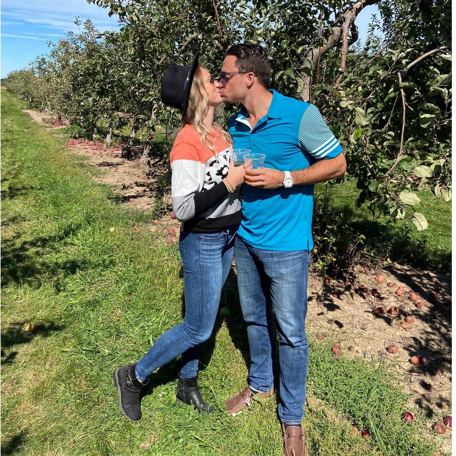 Apple Picking at Becker Farms, September 2020