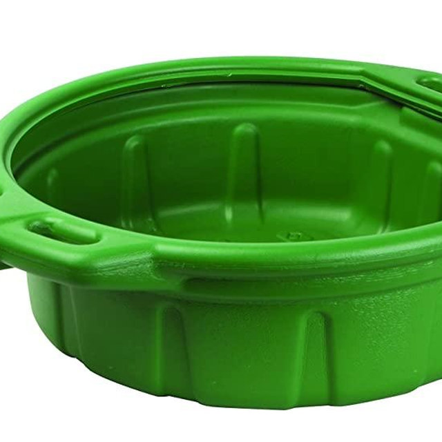 Groz 4-1/4 Gallon Drain Pan | Anti-Freeze | HDPE Construction | Chemical & Solvent Resistant (41961)