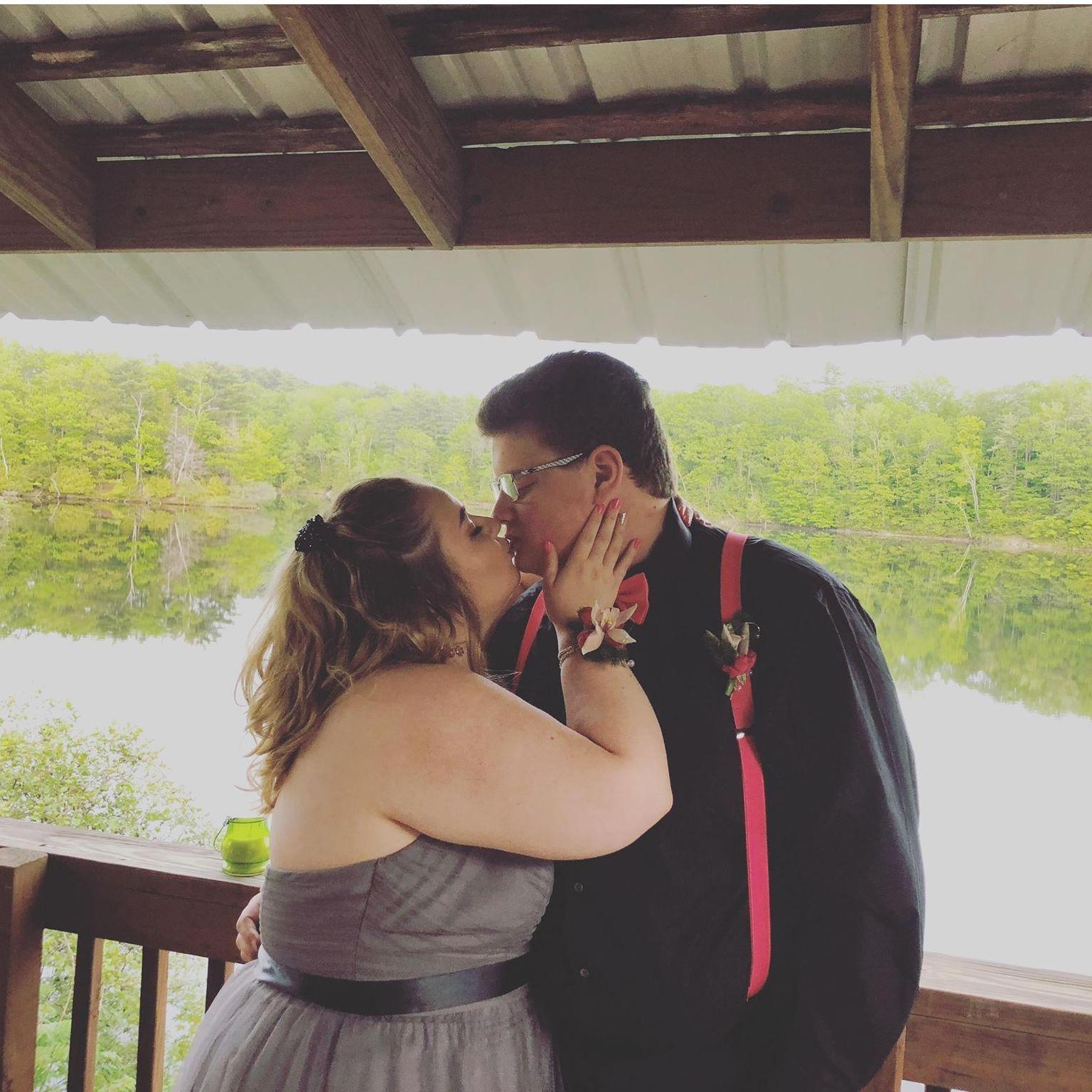 Gareth's senior prom, 2018