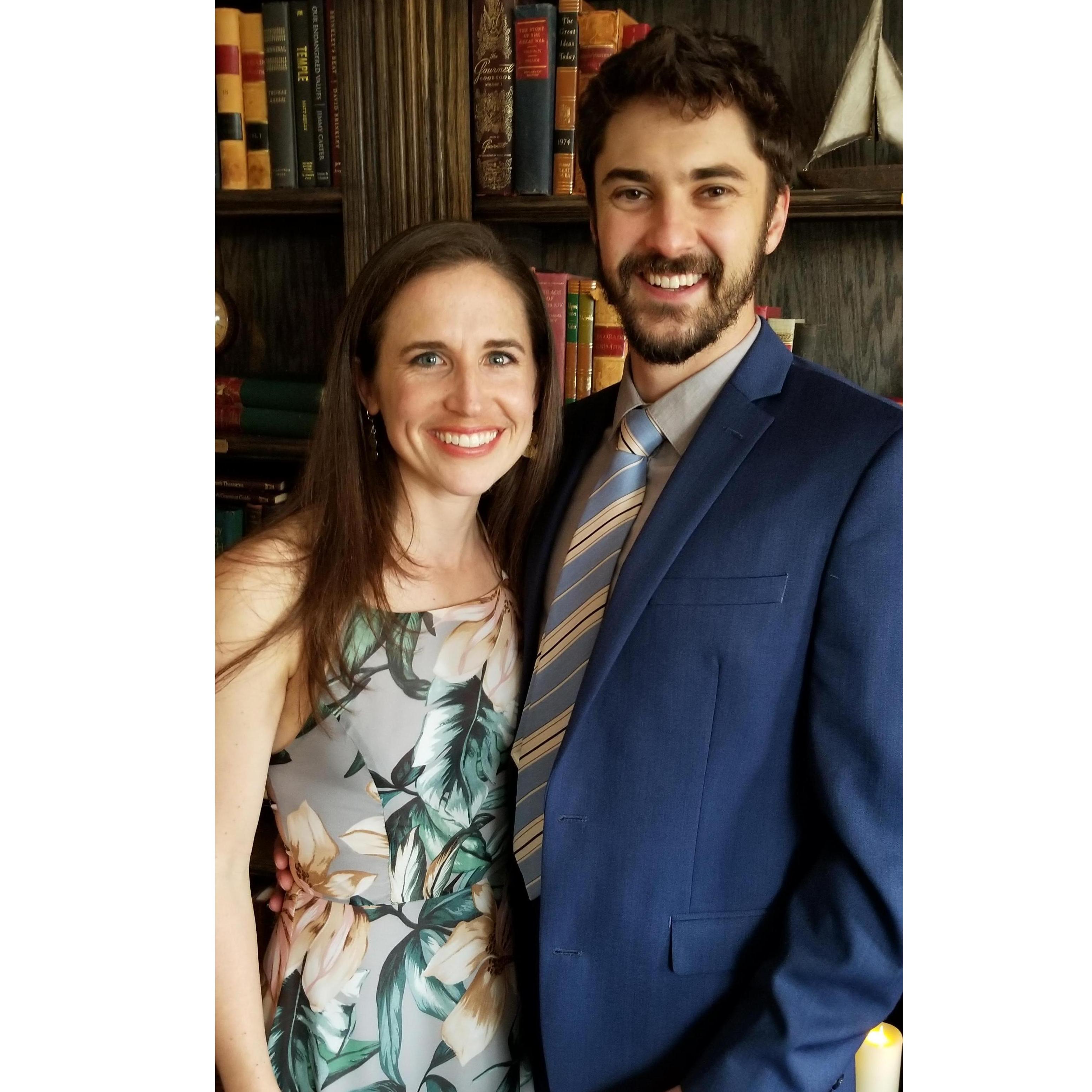 Sometimes we dress up too - Charlotte's brother's wedding