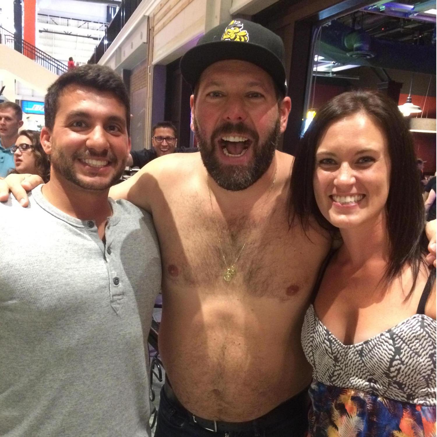We met Bert Kreischer after his show at the Funny Bone July 2017