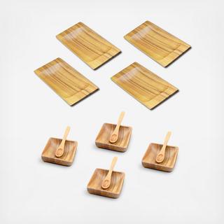 12-Piece Square Bowl Serving Set