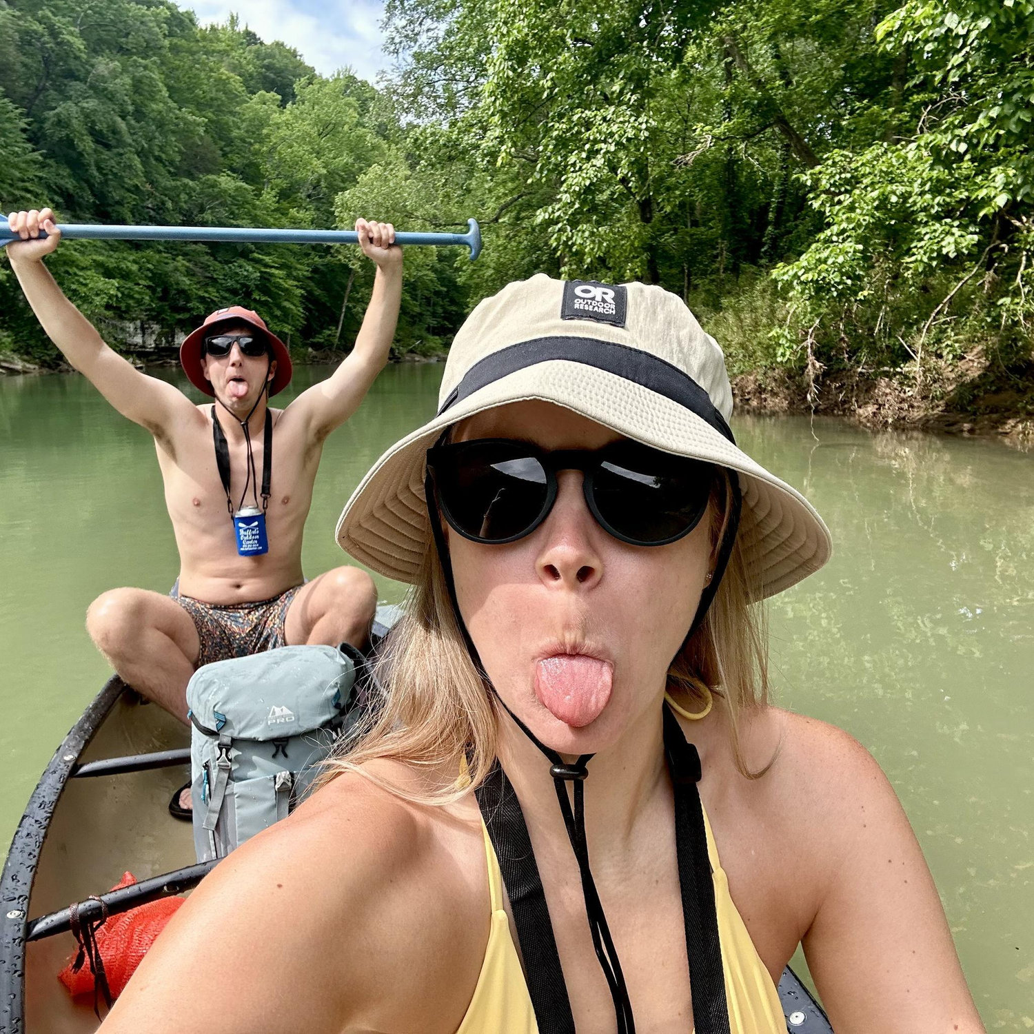 Canoeing the Buffalo River.
