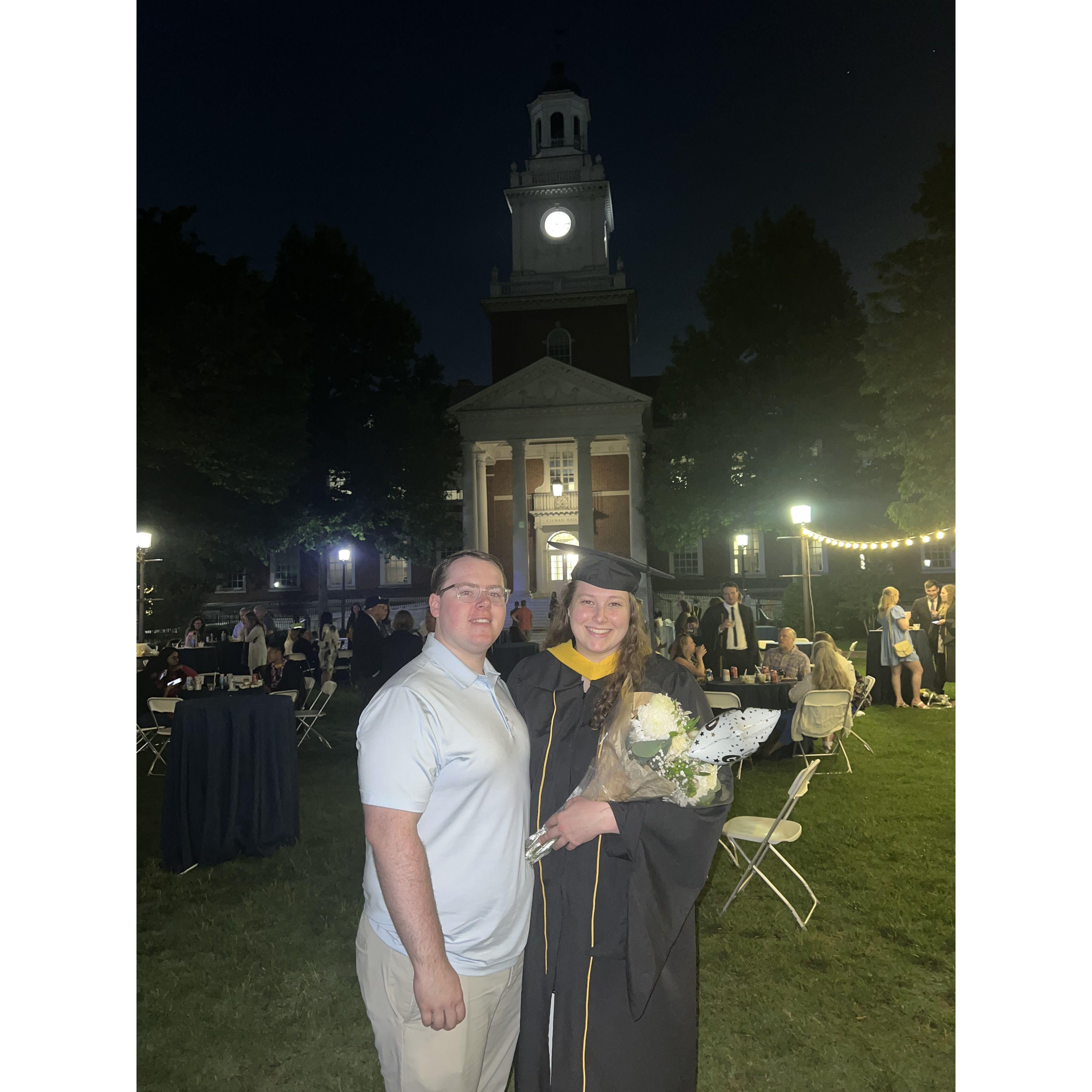 Johns Hopkins Graduation, May 2024