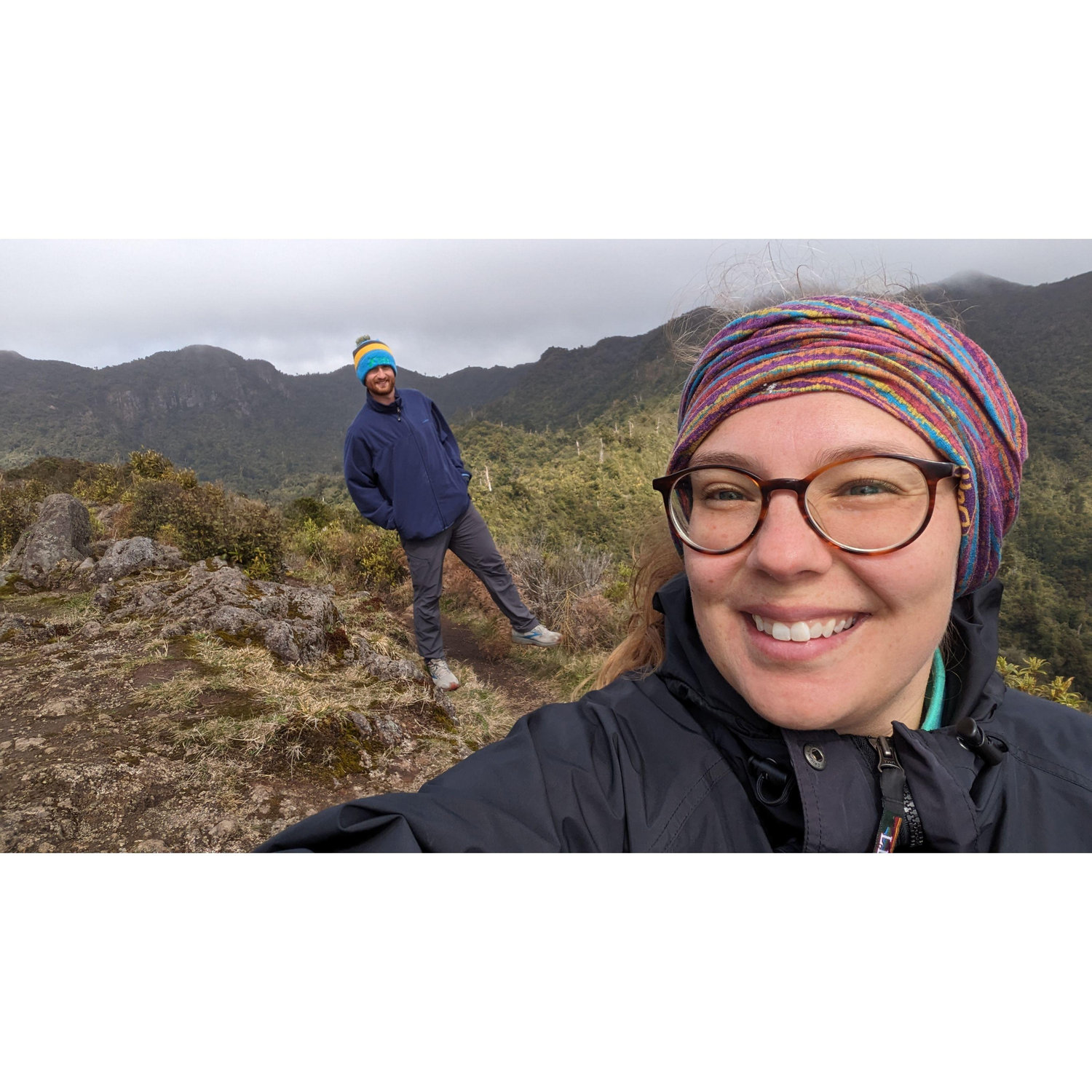 First hike in NZ, Ruapane Track, Mt. Pirongia