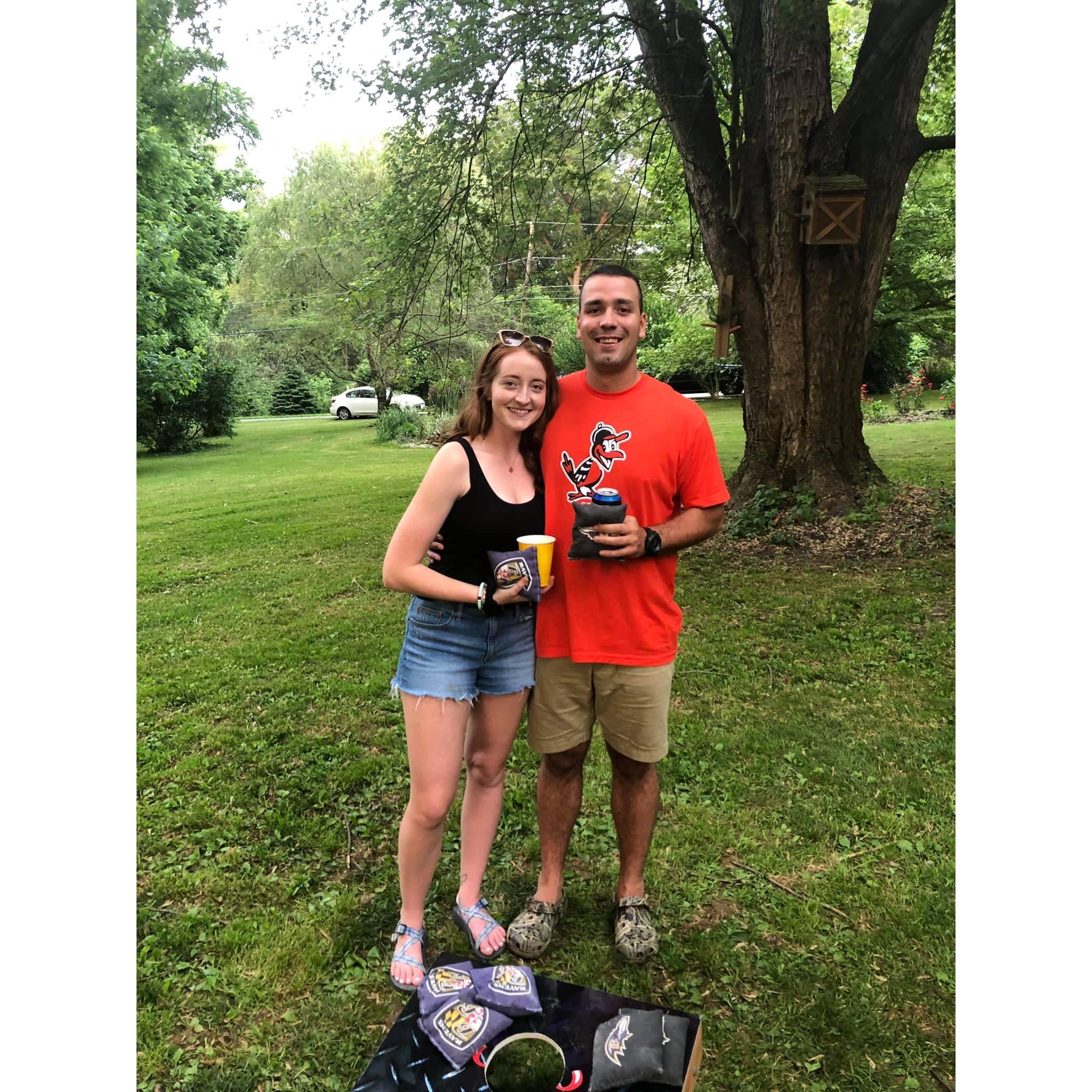 Danny's Salisbury graduation party, 2019