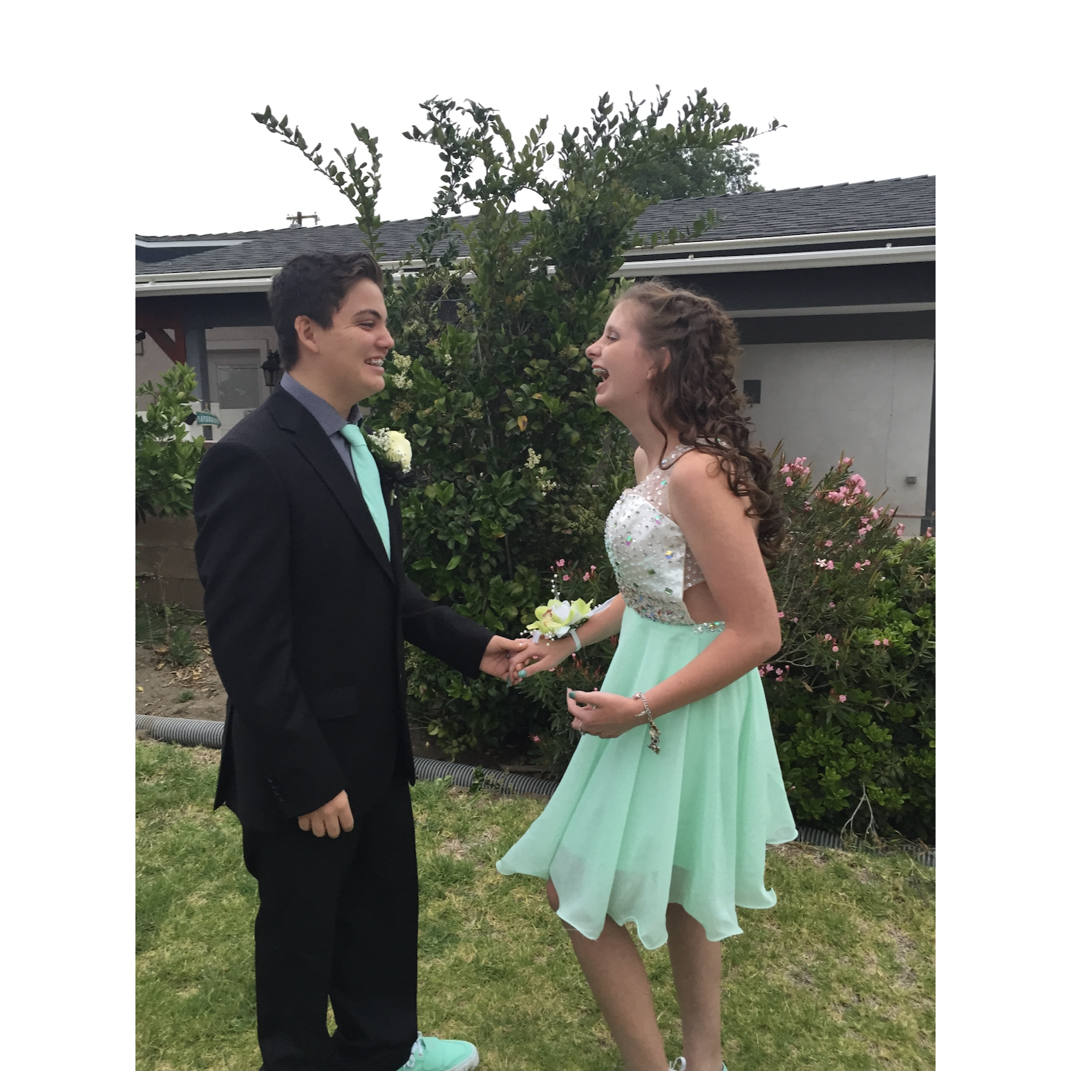 Our first prom!