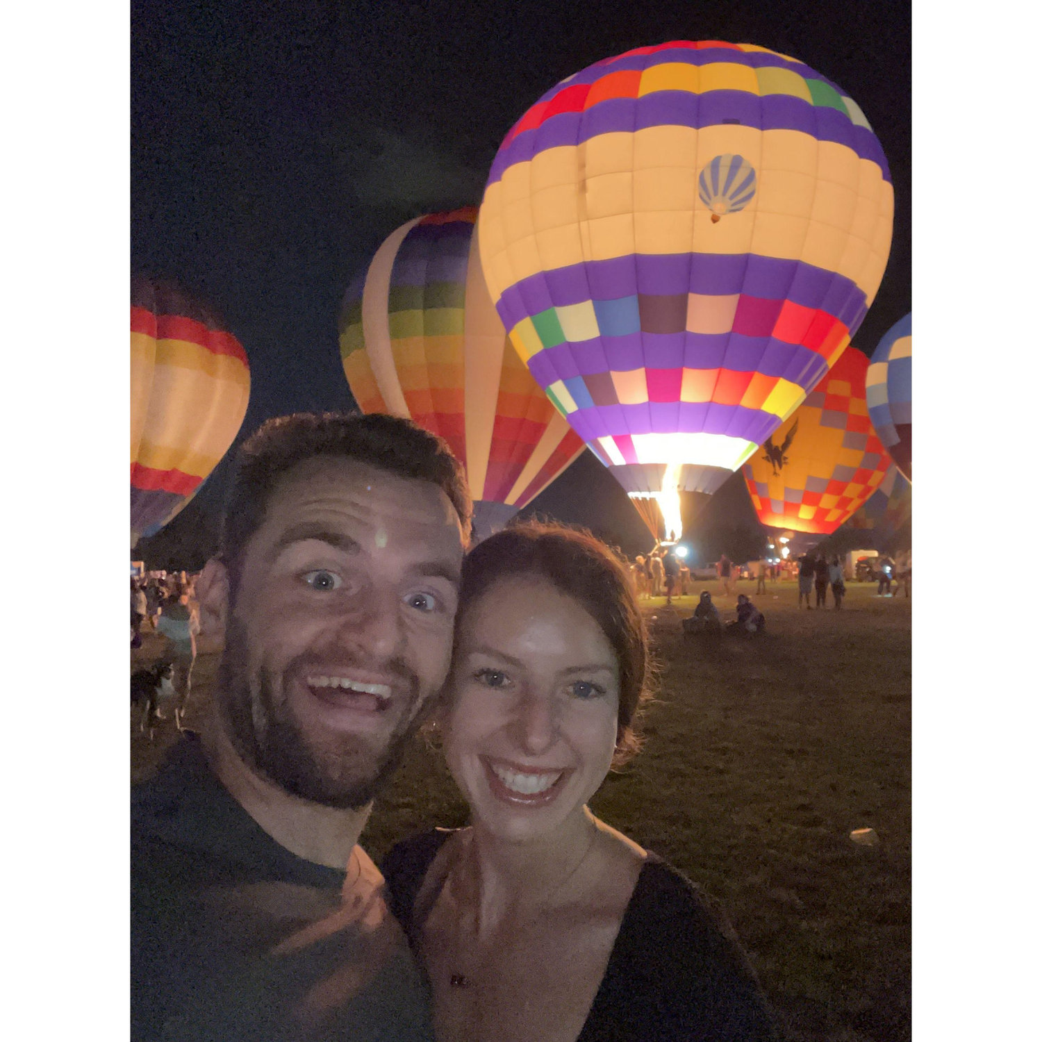 Ballon Glow in Forest Park, Saint Louis.