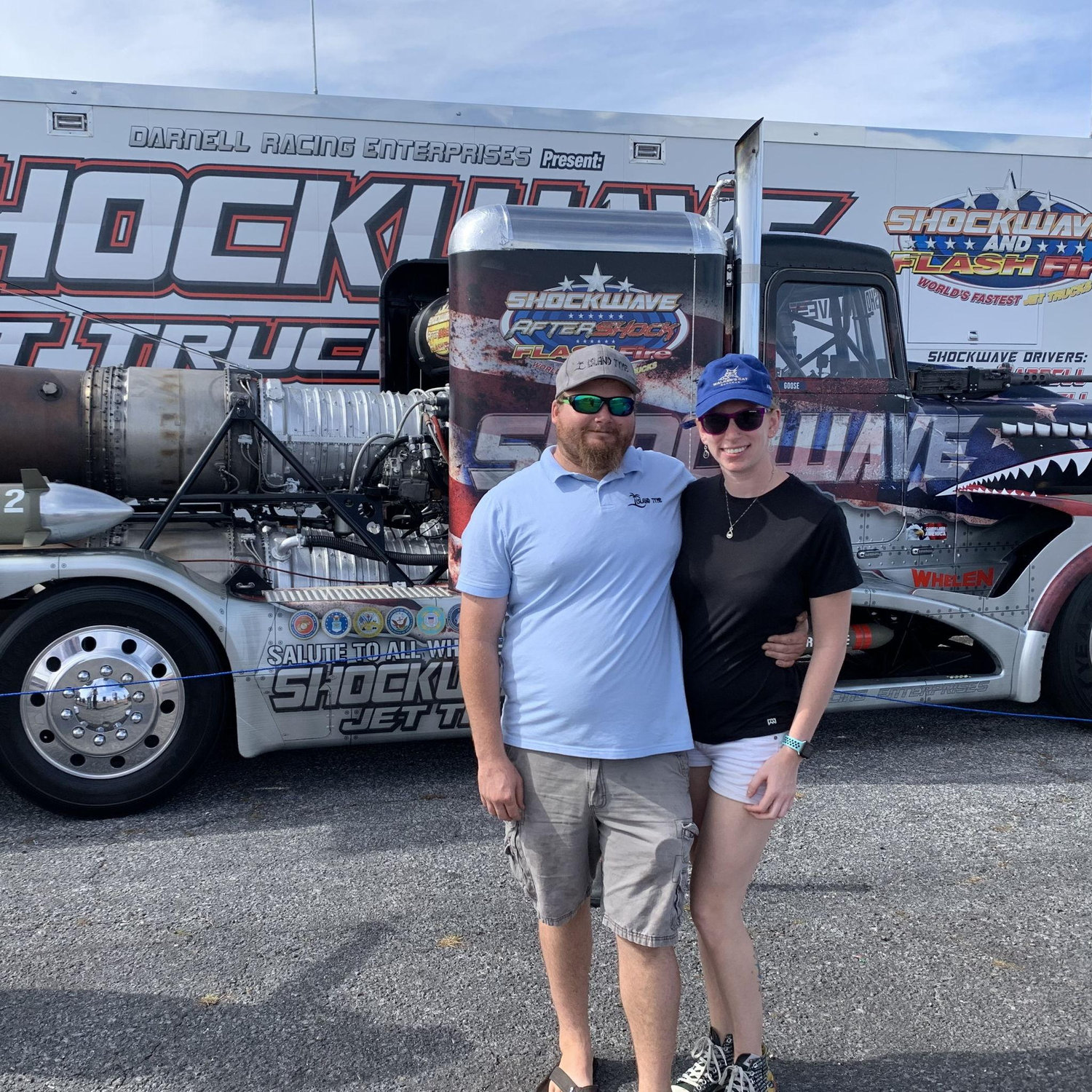 Our  first air show together.