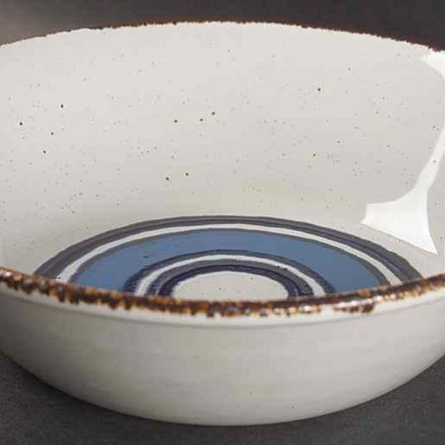 8" Round Vegetable Bowl, Moon, by Midwinter Ltd (Set of 1)
