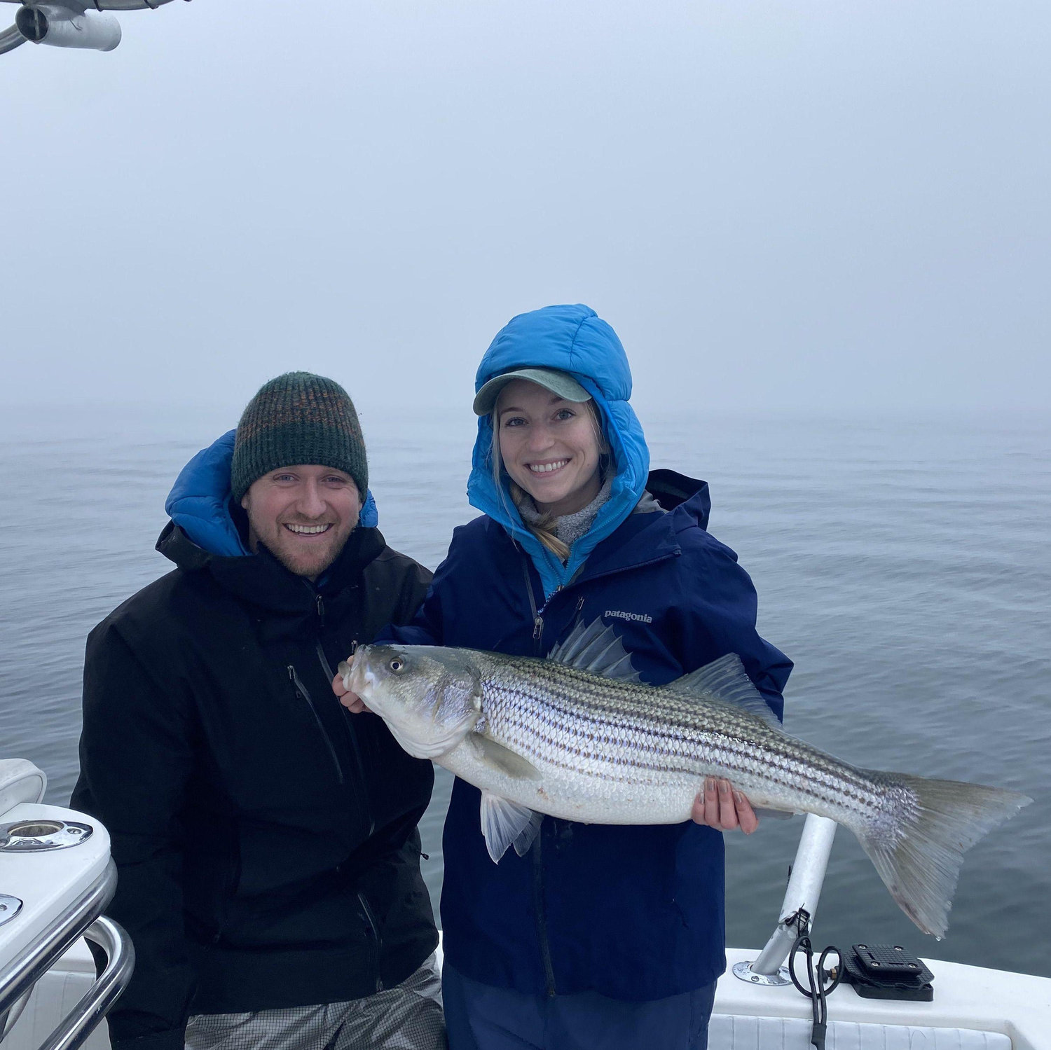 Cassie's first striper