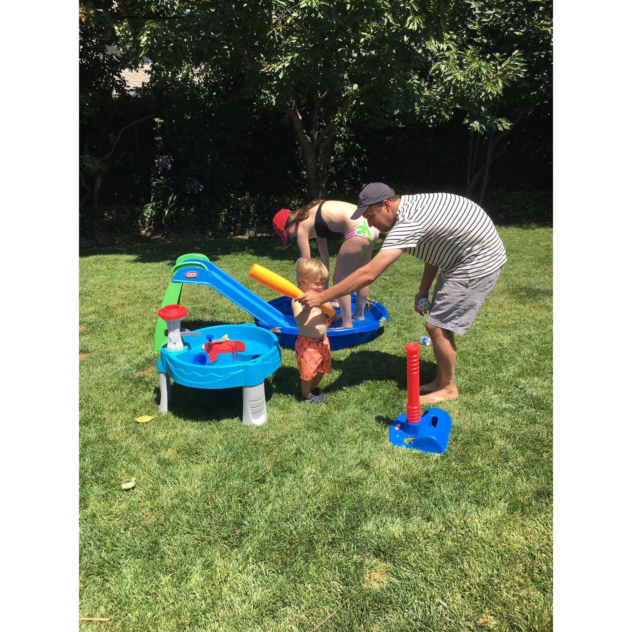 Practicing our parenting skillzz...