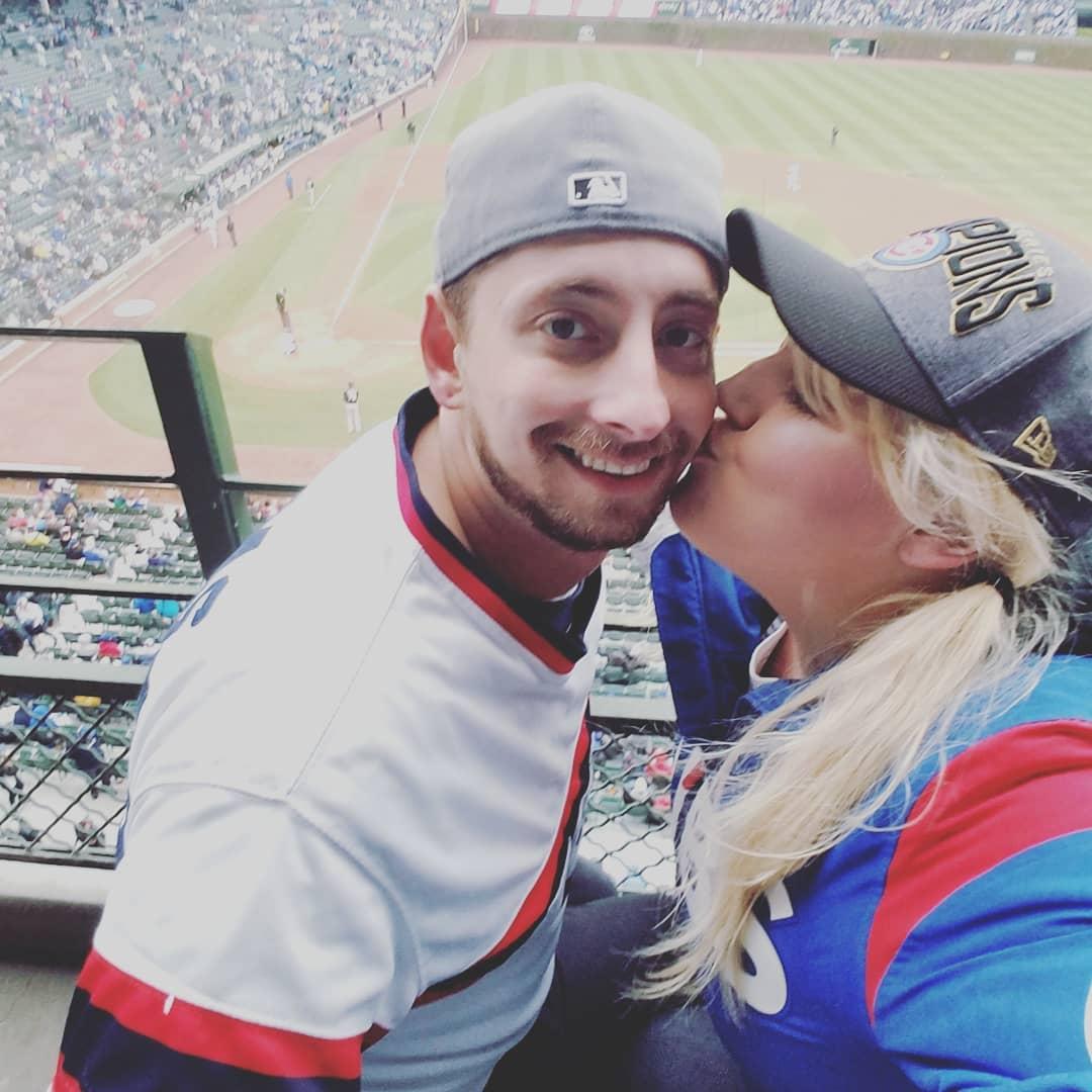 Crosstown classic, his first time at Wrigley