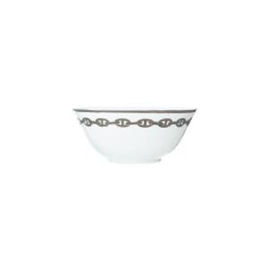 Hermès Chaîne D’Ancre Platinum Rice Bowl