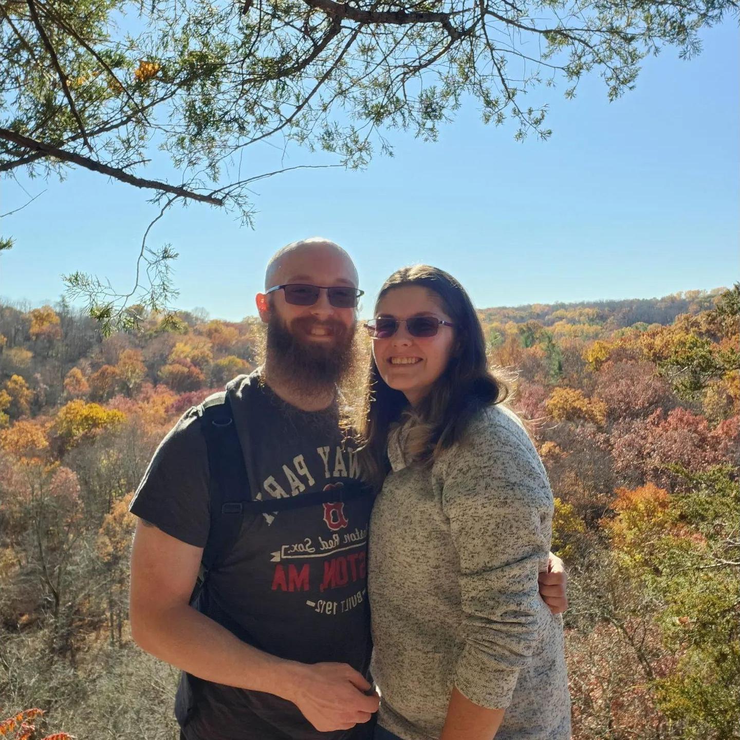 Hiking in Ralph Stover, October 2022