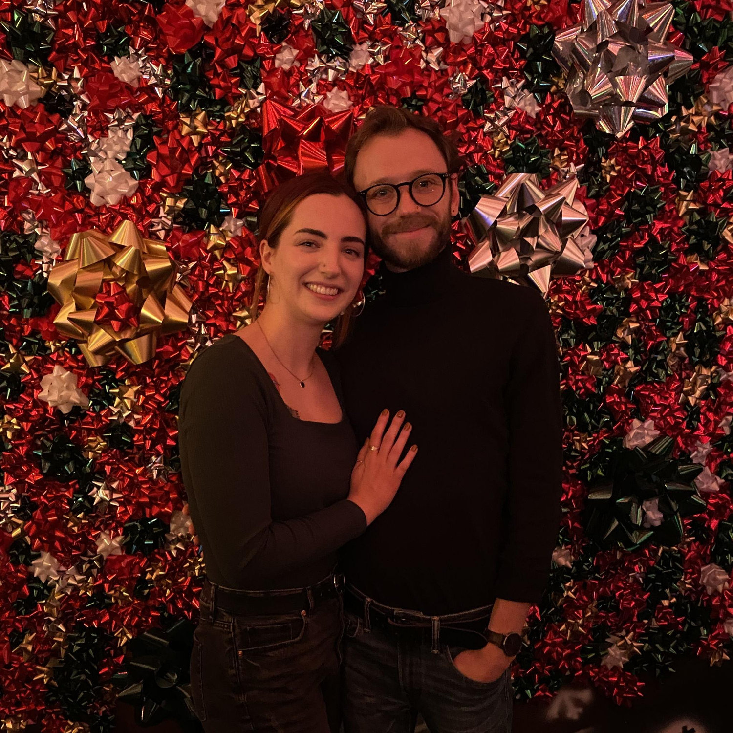 One of our first photos together! What babies