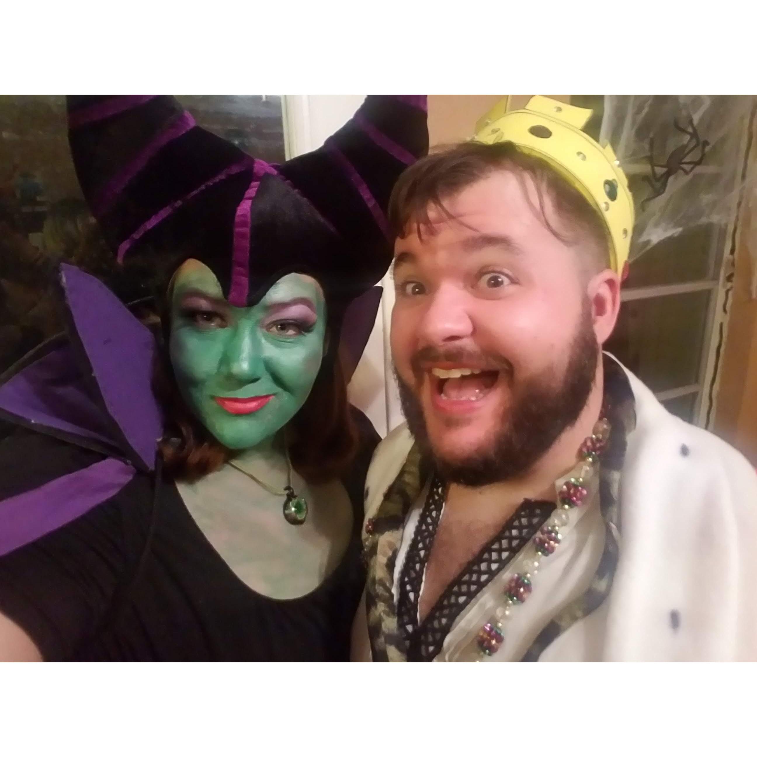 Halloween 2018 Maleficent and Prince John